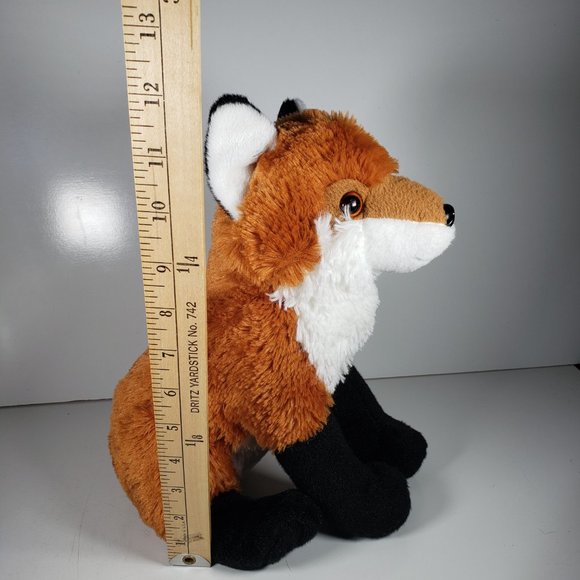 Wild Republic Red Fox Plush Sitting Stuffed Animal Toy Realistic Super Soft - Picture 8 of 8